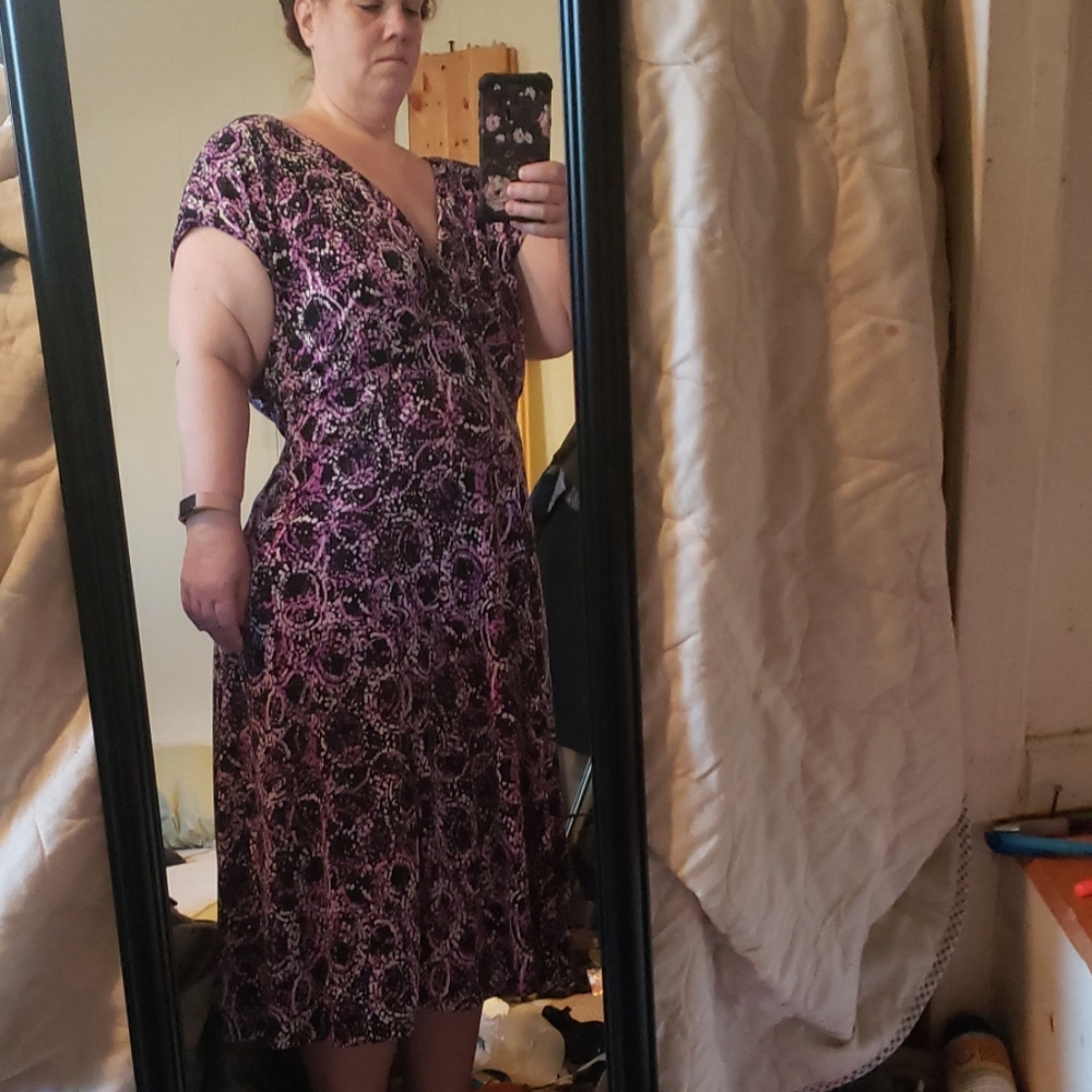 Never-iron pretty dress
